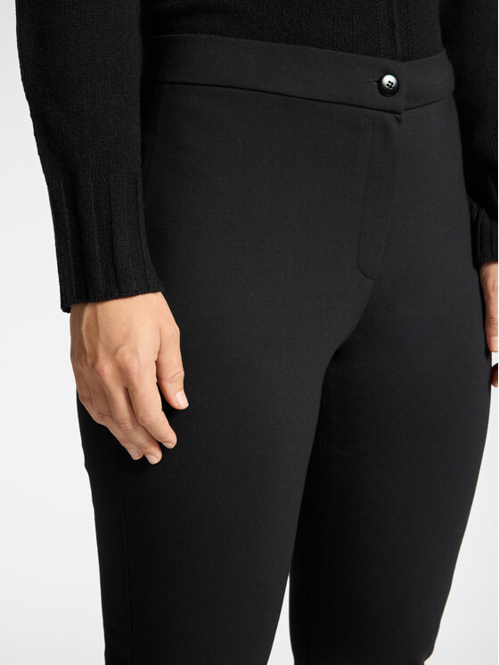 Elena Mirò Elena Mirò Pantaloni di tessuto P062P300395N033 Nero Skin Fit