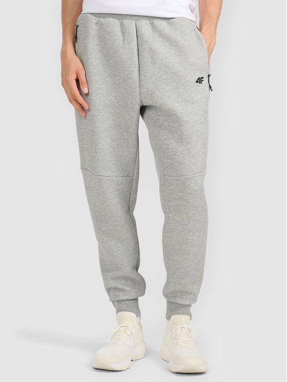 4F 4F Pantaloni da tuta 4FRMM00TTROM1623-27M Grigio Jogger Fit