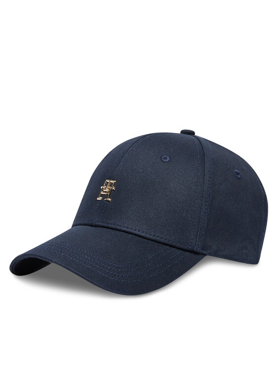 Șapcă Tommy Hilfiger Essential Chic Cap AW0AW15772 Bleumarin