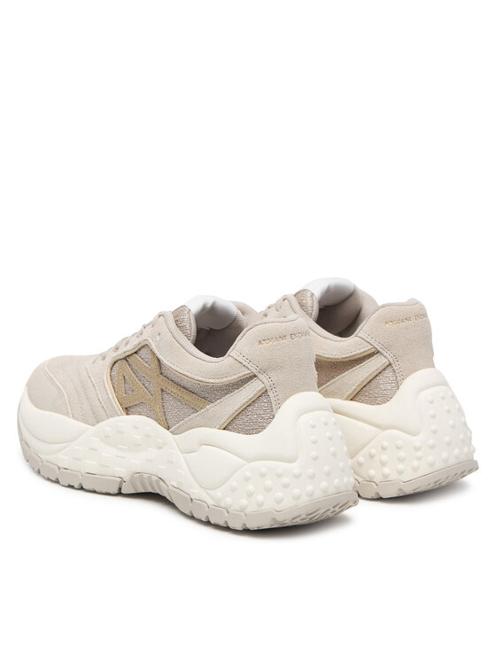 Armani Exchange Armani Exchange Sneakersy XW003072 AF27081 MZ991 Beżowy jasny