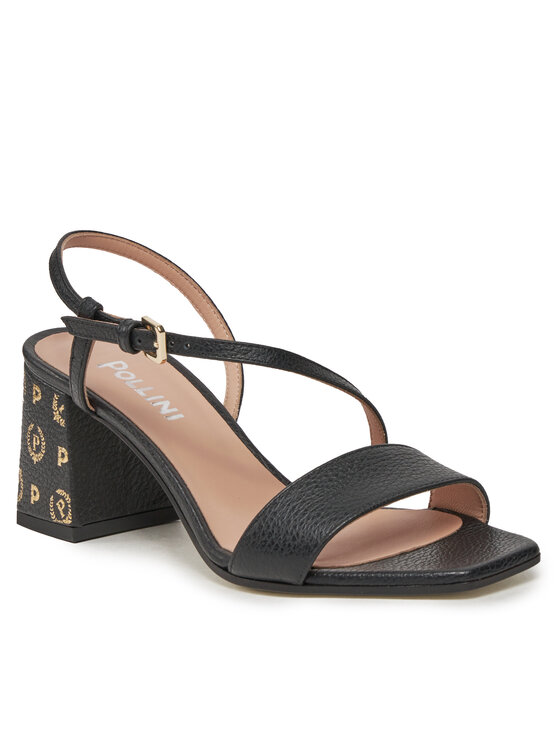 Pollini Pollini Sandále SA16116C1ITDP000 Čierna