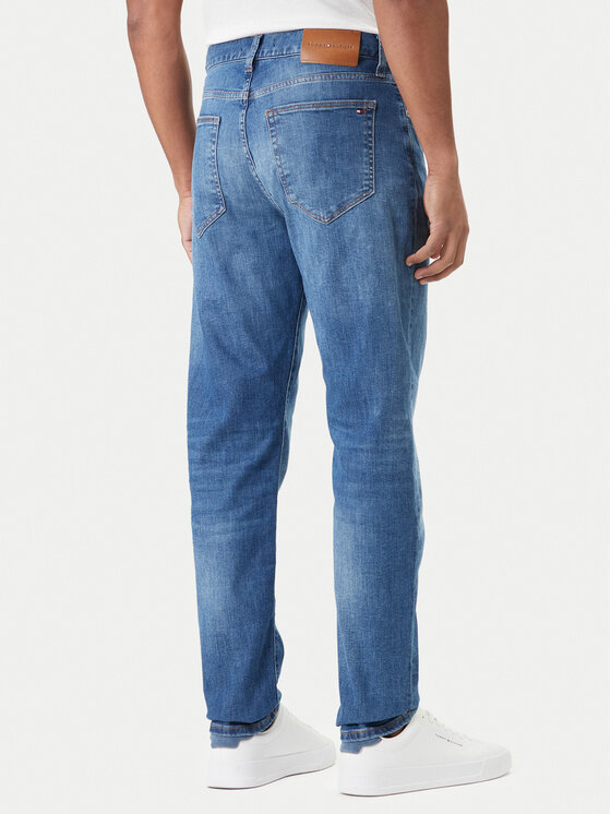 Tommy Hilfiger Tommy Hilfiger Jeansy Bleecker Jax Indigo MW0MW42316 Niebieski Slim Fit