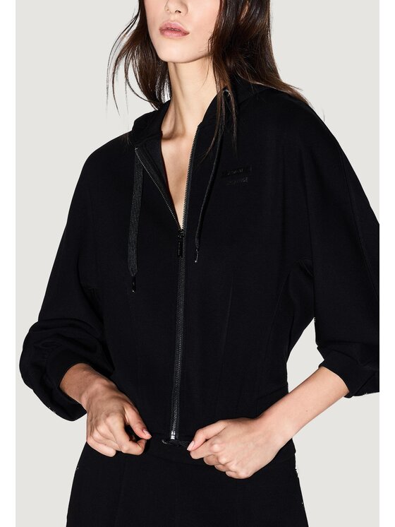 Armani Exchange Armani Exchange Felpa XW000802 AF16111 Nero Balloon Fit