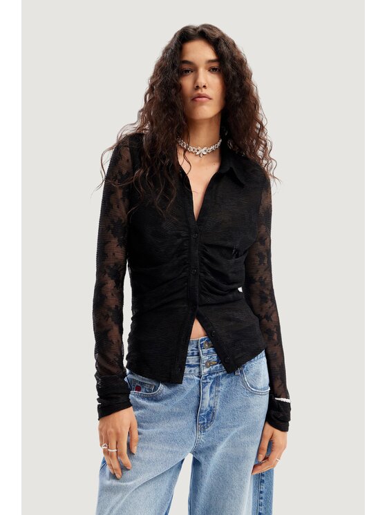 Desigual Desigual Blusa ABATA Nero Long Fit
