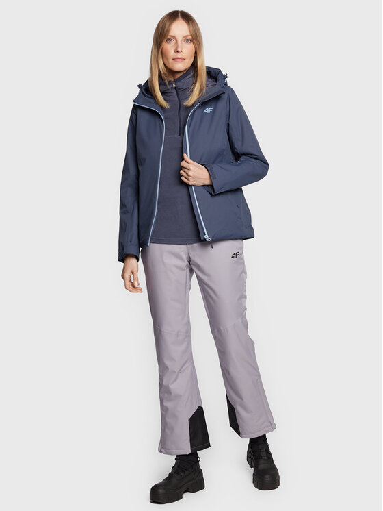 4F 4F Скиорско яке H4Z22-KUDN001 Тъмносин Regular Fit