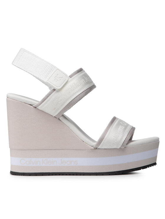 calvin klein platform sandals