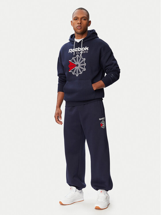 Reebok Reebok Jogginghose Eryk RK25733CCM Dunkelblau Regular Fit