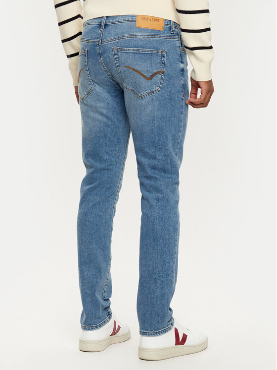 Only & Sons Only & Sons Jeans hlače Loom 22028531 Modra Slim Fit