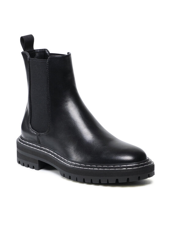 ONLY Shoes ONLY Shoes Kotníková obuv s elastickým prvkem Chelsea Boot 15238755 Černá