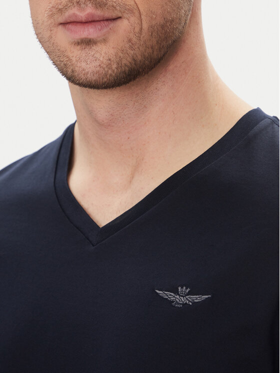 Aeronautica Militare Aeronautica Militare Marškinėliai 251TS2418J683 Tamsiai mėlyna Regular Fit