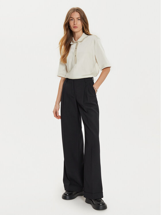 Calvin Klein Calvin Klein Majica K20K207977 Écru Regular Fit