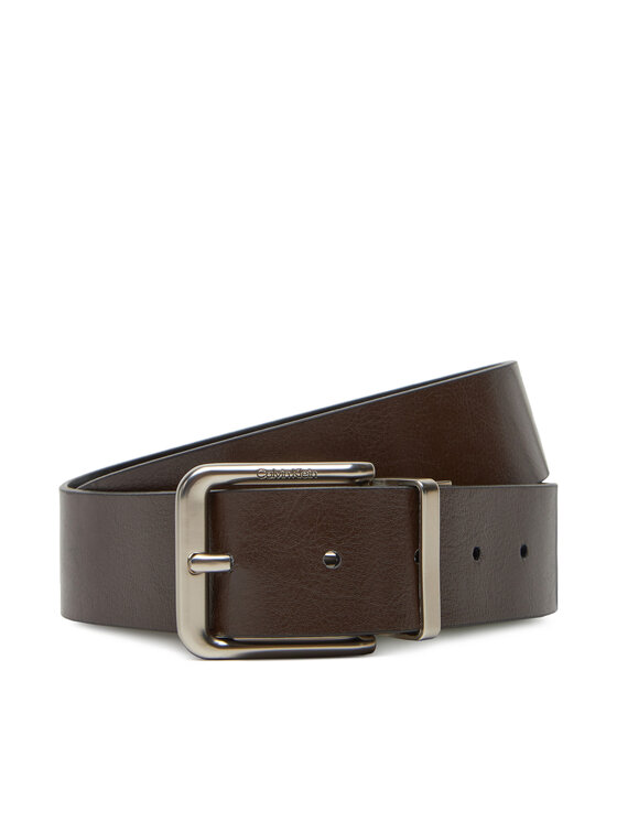 Calvin Klein Jeans Calvin Klein Jeans Ζώνη Ανδρική Casual Pin Buckle 35Mm Adj/Rev LV04G7024G Μαύρο
