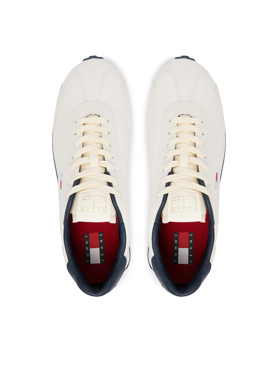 Tommy Jeans Tommy Jeans Sneakers Tjm Retro Runner Archive Mix Mat EM0EM01763 Beige chiaro