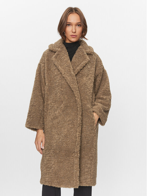 Deha Deha Kožuch D93551 Hnedá Regular Fit