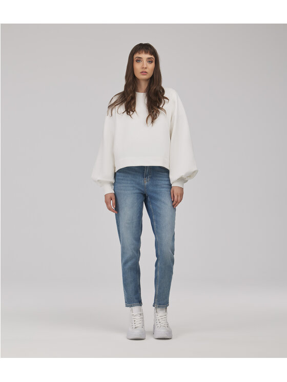 Lee Cooper Lee Cooper Bluza EVA Biały Oversize