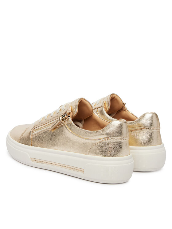 Clarks Clarks Αθλητικά Hollyrose Zip 26185916 Χρυσό