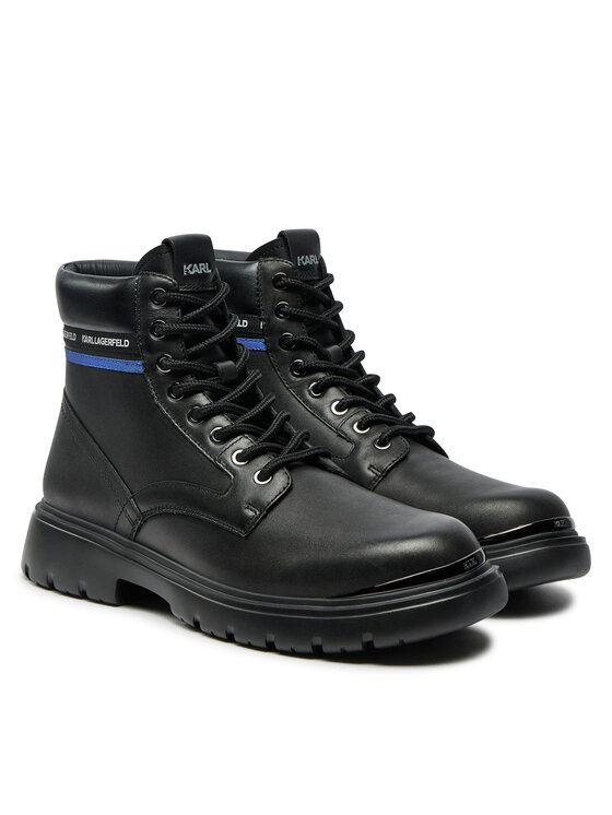 KARL LAGERFELD KARL LAGERFELD Schnürstiefeletten KL13055 Schwarz