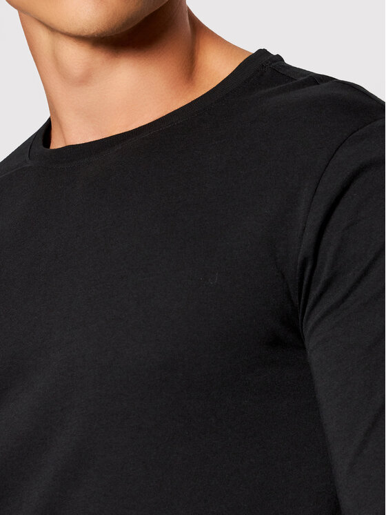 United Colors Of Benetton United Colors Of Benetton Hosszú ujjú 3U53J1F05 Fekete Regular Fit