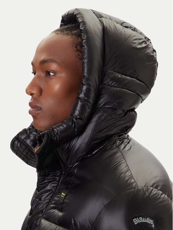 Blauer Blauer Dūnu jaka 25WBLUC03149 007285 Melns Regular Fit