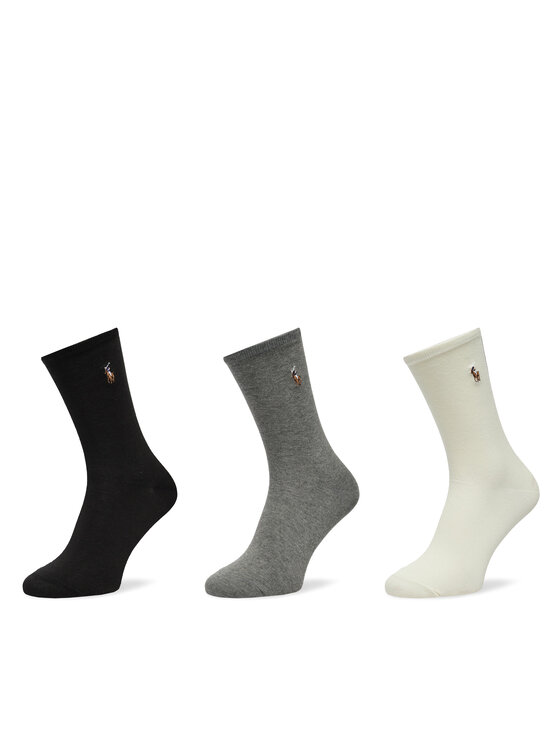 Polo Ralph Lauren Polo Ralph Lauren 3er-Set hohe Damensocken 455955241001 Bunt