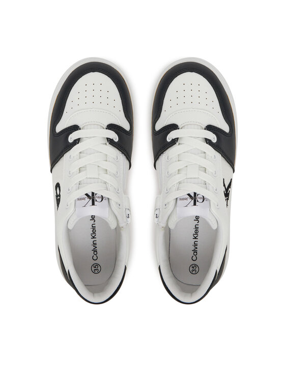 Calvin Klein Jeans Calvin Klein Jeans Снікерcи Low Cut Lace-Up Sneaker V3X9-82093-1697 S Білий