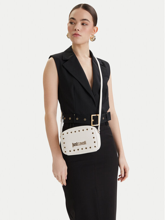 Just Cavalli Just Cavalli Geantă 80RA4BU3 ZSB81 Alb