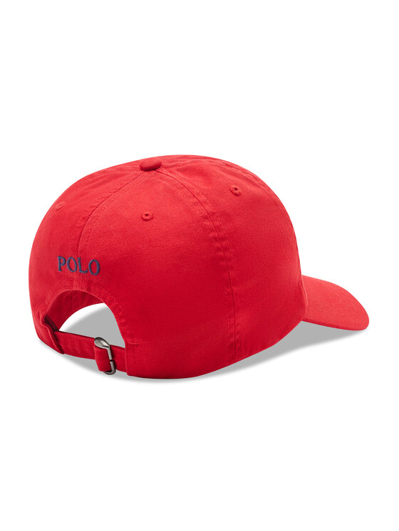 Polo Ralph Lauren Polo Ralph Lauren Czapka z daszkiem Clsc Cap 323552489003 Czerwony