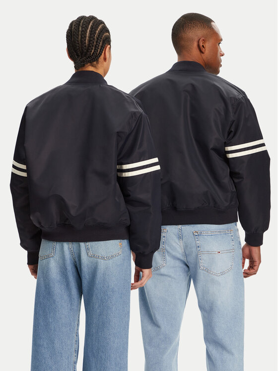Lacoste Lacoste Bomber dzseki BH3441 Sötétkék Regular Fit
