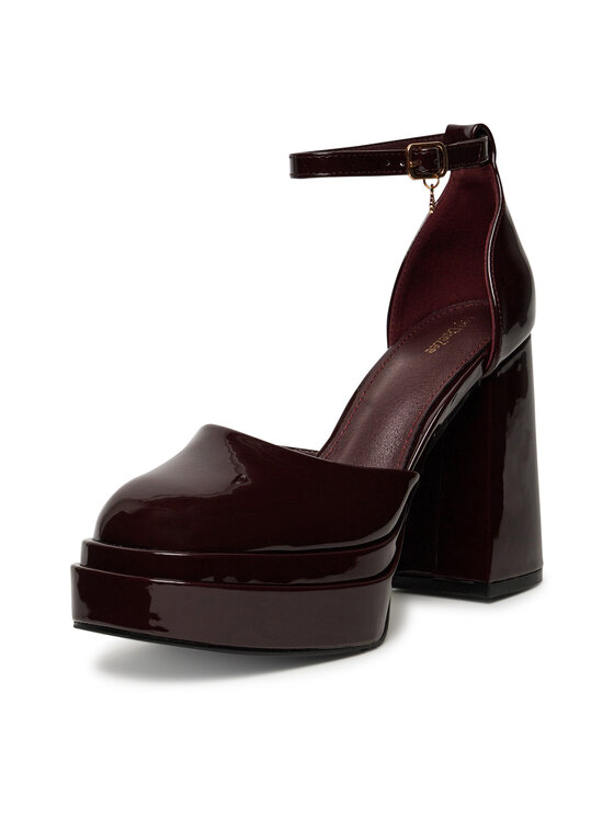DeeZee DeeZee Halbschuhe LW85478-6 Dunkelrot