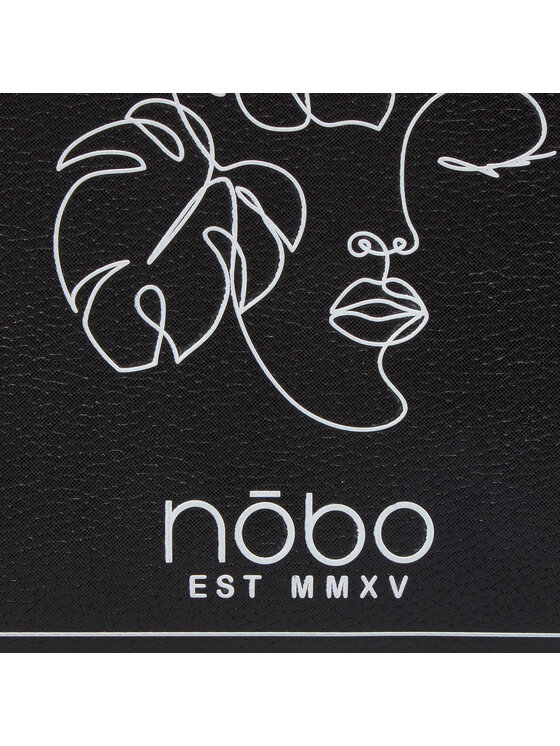 Nobo Nobo Kozmetični kovček CSMN040-K020 Črna