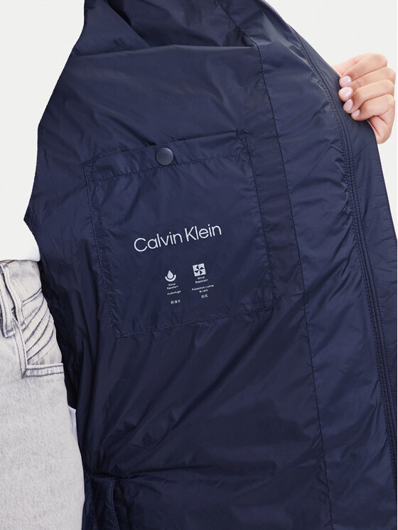 Calvin Klein Jeans Calvin Klein Jeans Vatovaná bunda Essential LV047D502G Tmavomodrá Regular Fit