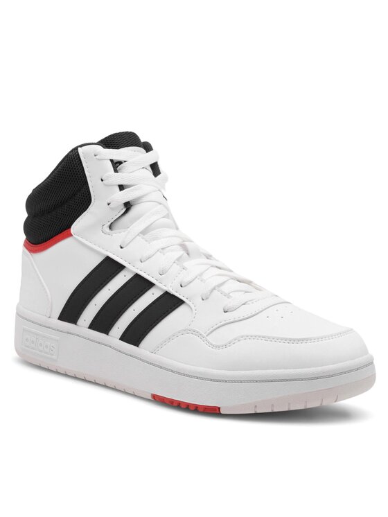 adidas Snīkeri HOOPS 3.0 MID GY5543 Balts