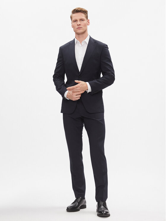Calvin Klein Calvin Klein Koszula K10K112298 Biały Slim Fit