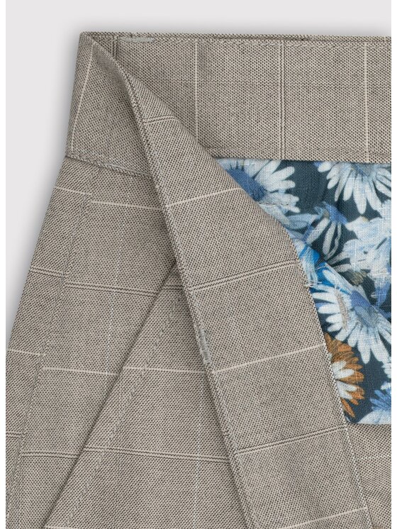 Pako Lorente Pako Lorente Spodnie materiałowe P24SF-WX-002 Beżowy Slim Fit