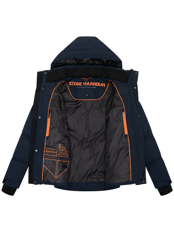Stone Harbour Stone Harbour Kurtka zimowa Livianoo Niebieski Regular Fit