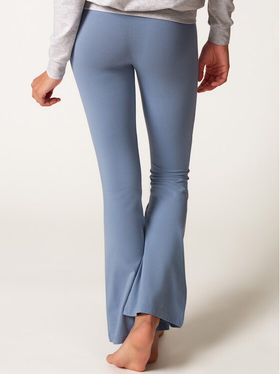 Skiny Skiny Dámské kalhoty 82619 Modrá Slim Fit
