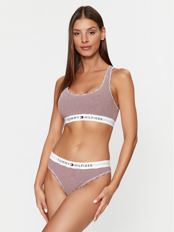Tommy Hilfiger Tommy Hilfiger Stringi UW0UW04796 Brązowy