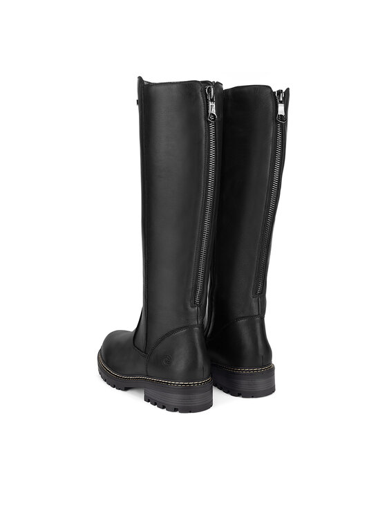 Remonte Remonte Cizme lungi riding D0B72-01 Negru