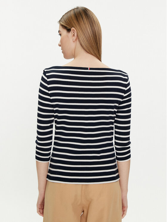 Tommy Hilfiger Tommy Hilfiger Bluză New Cody WW0WW40589 Bleumarin Slim Fit
