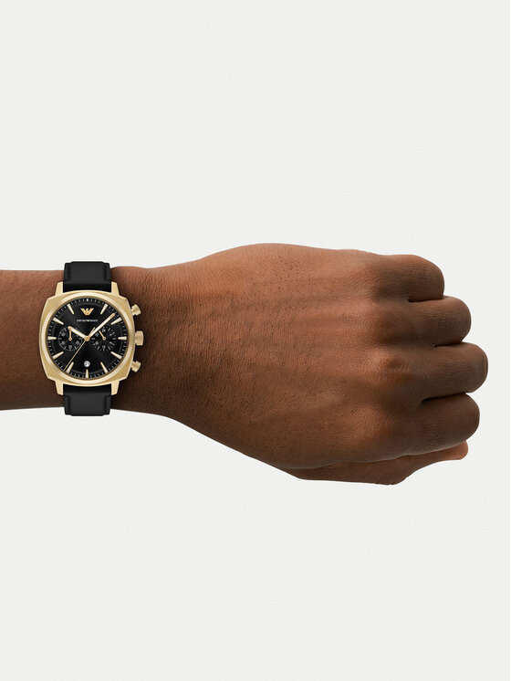 Emporio Armani Emporio Armani Laikrodis Carlo AR11690 Juoda