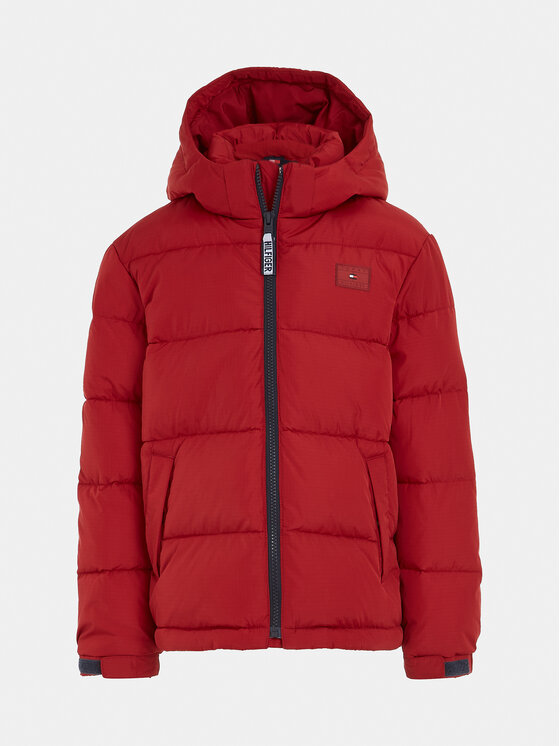 Tommy Hilfiger Tommy Hilfiger Winterjacke Alaska KS0KS00402 D Dunkelrot Regular Fit