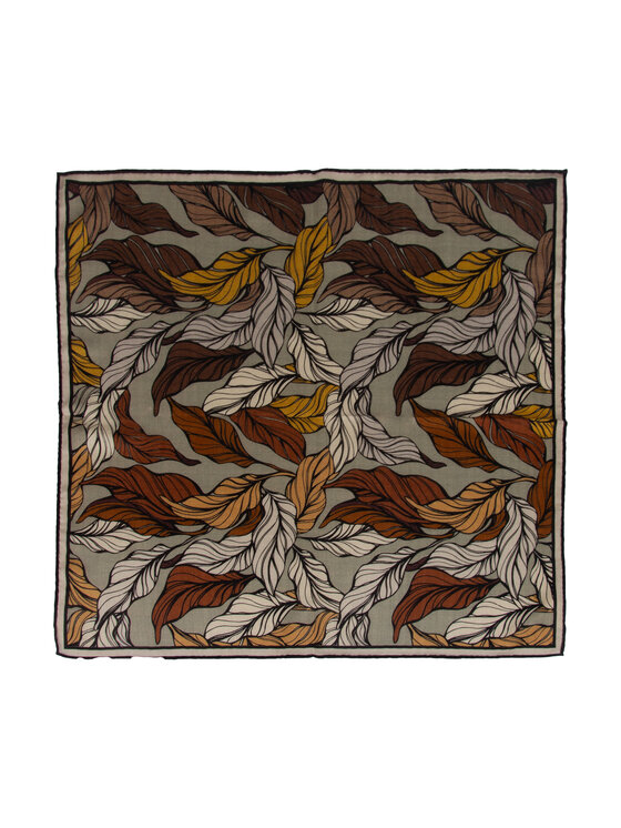 ALLORA BE UNIQUE ALLORA BE UNIQUE Foulard wełna z jedwabiem Rosso