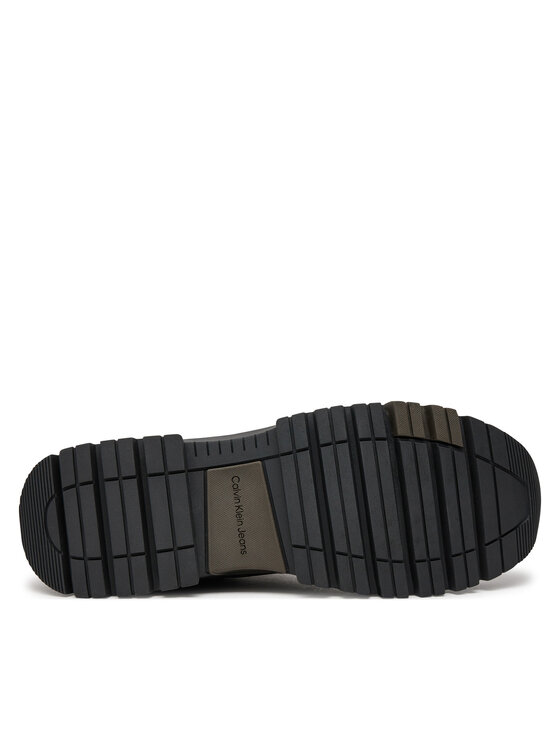 Calvin Klein Calvin Klein Šnurovacia obuv Hybrid Wp Boot Laceup Rebellious YM0YM01077 Hnedá