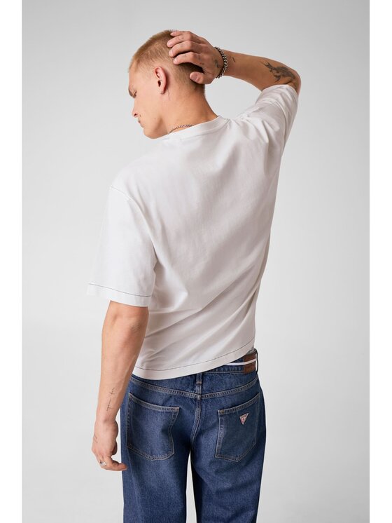 Guess Guess T-Shirt 183255 Bílá Classic Fit