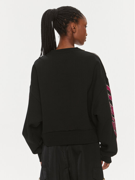 PINKO Pinko Majica dugih rukava 103245 A1QM Crna Regular Fit