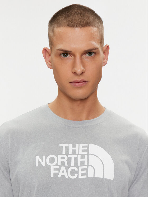 The North Face The North Face Тениска от техническо трико Reaxion Easy NF0A4CDV Сив Regular Fit