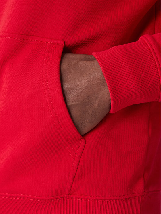 Tommy Hilfiger Tommy Hilfiger Felpa Essential MW0MW37235 Rosso Regular Fit