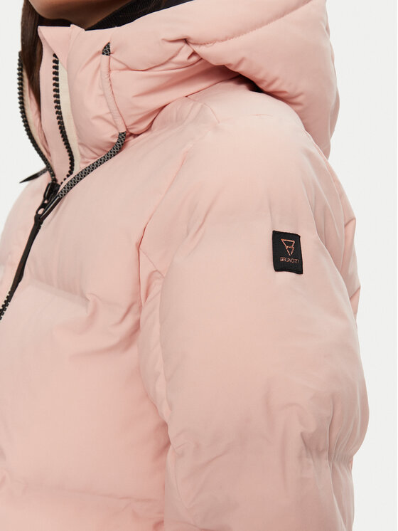 Brunotti Brunotti Пухено яке 2422200143 Розов Regular Fit