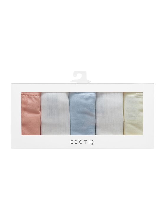 Esotiq Esotiq Komplet 5 par fig klasycznych 43194 Kolorowy