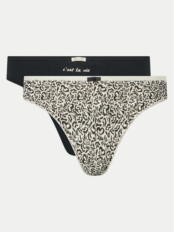 YSABEL MORA YSABEL MORA Set di 2 perizomi 19012 Multicolore